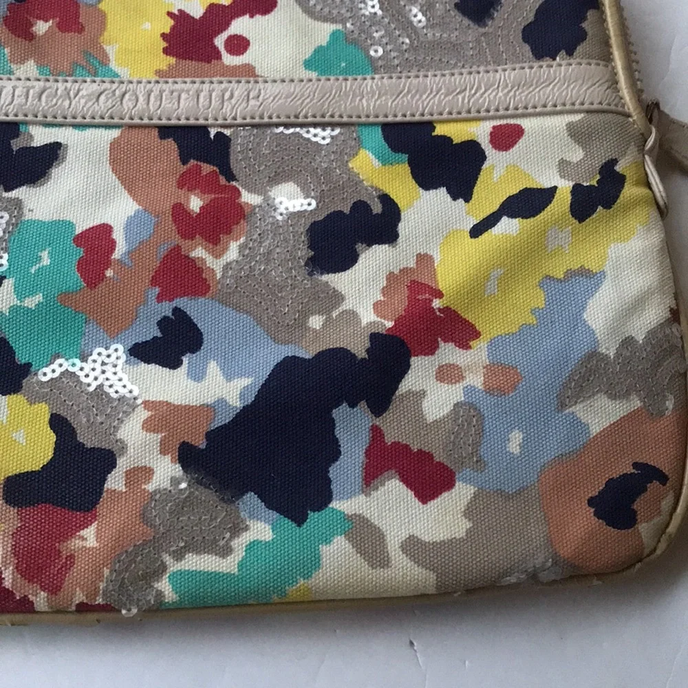 Juicy Couture Y2K Vintage Laptop Bag Computer Case Holder Protective Mcbling Hot